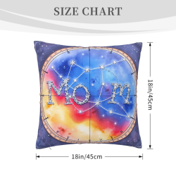 Federa Cuscino Starry Universe - Okomall Home Decor