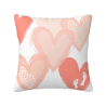Funda de Almohada de Corazón Abstracto de Felpa - Okomall