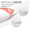 Coussin Décoratif Abstrait en Forme de Cœur en Peluche - Okomall