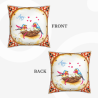 Housse de Coussin Douce Oiseaux et Fleurs - Okomall