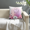 Coperte per Cuscini in Peluche Floreali a Linea Romantica - Okomall