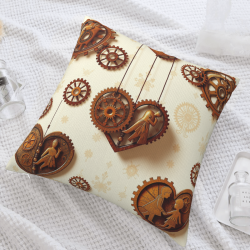 Coussin Décoratif Steampunk Fille - Okomall