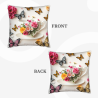 Coperchio Cuscino Floreale e a Farfalla - Okomall