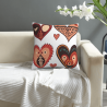 Coperchio Cuscino in Peluche con Motivo Geometrico Creativo - Okomall