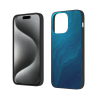 iPhone 15 Pro/Pro Max 手机壳 - 蓝色波纹纹理 | okomall