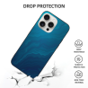 Чехол для iPhone 15 Pro/Pro Max - Синий волнистый узор | okomall