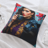 Copricuscino floreale elegante - Okomall