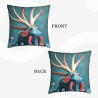 Coussin en Peluche Double Face avec Monstre Fantastique