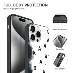 iPhone 15/Pro/Max Phone Case - Abstract Ink Wash Style | okomall
