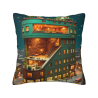 Funda de cojín esponjosa City Stroll - 18x18 pulgadas