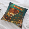 Funda de cojín esponjosa City Stroll - 18x18 pulgadas
