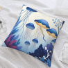 Funda de Almohada con Tema Oceánico Onírico - Okomall