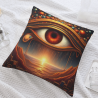 Cuscino Plüsch a Doppio Lato 45x45 cm con Occhio Misterioso