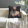 Funda de almohada de felpa de doble cara de 18x18 pulgadas con diseño de belleza fantástica
