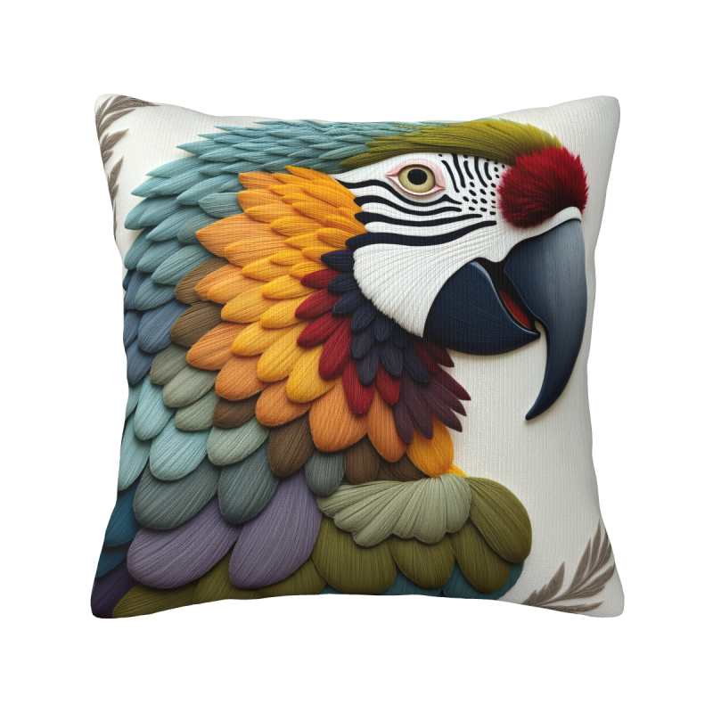 Fodera per cuscino pappagallo - 18x18 pollici | Okomall