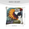 Housse de coussin perroquet - 18x18 pouces | Okomall