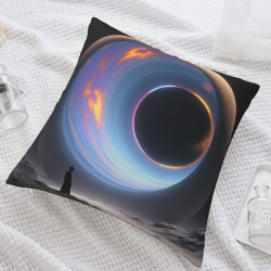 Housse de coussin en peluche Nebula - Okomall