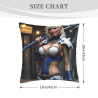 18x18英寸雙面毛絨遊戲角色抱枕套