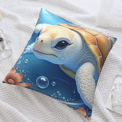Dreamy Ocean Plush Pillow Cover - Okomall