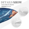 Dreamy Ocean Plush Pillow Cover - Okomall