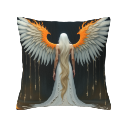 Fallen Angel Plush Pillow Cover - Okomall