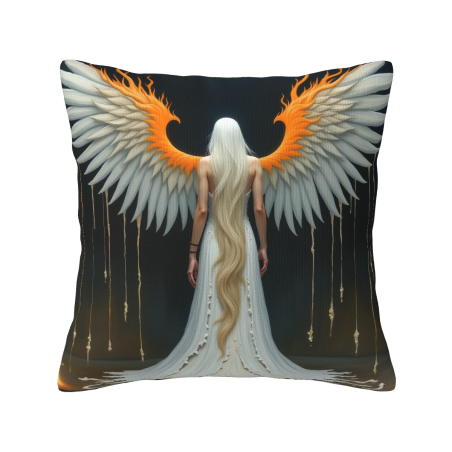Fallen Angel Plush Pillow Cover - Okomall