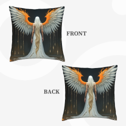 Fallen Angel Plush Pillow Cover - Okomall