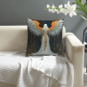 Housse de Coussin en Peluche Ange Déchu - Okomall