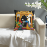 Cuscino Decorativo in Stile Indiano - Okomall