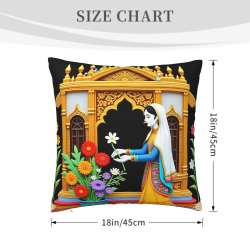 Cuscino Decorativo in Stile Indiano - Okomall