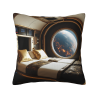 18x18 Inch Double - Sided Plush Space - Themed Pillowcase