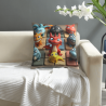 Funda de almohada de dinosaurio divertida - Okomall