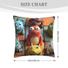 Cute Dinosaur Plush Pillow Cover - Okomall