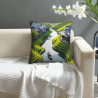 18x18 Inch Double - Sided Plush Throw Pillow Cover with Rural Scenery Print