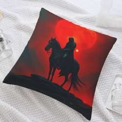18x18인치 더블 사이드 플러시 베개커버 - 기사 패턴