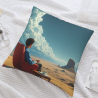 18x18 Zoll doppelseitiger Plüsch-Kissenbezug mit einzigartigem Muster