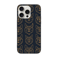 Hülle für iPhone 15/15 Pro/15 Pro Max mit süßem Katzenmuster - OKOMALL