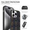 可爱猫咪图案 iPhone 15/15 Pro/15 Pro Max 手机壳 - OKOMALL