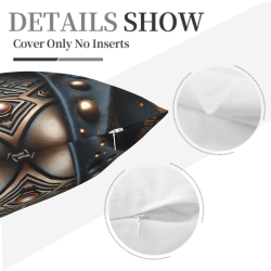 Housse de coussin en peluche recto-verso 18x18 pouces avec motif extraterrestre