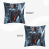 18x18 Inch Double - Sided Plush Pillowcase with Female Mecha Pattern