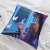 Housse de Coussin 'Joyeuse Fée de la Forêt Enchantée' - Okomall