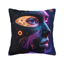 Funda de Almohada de Peluche Alien Eye - OkOmall