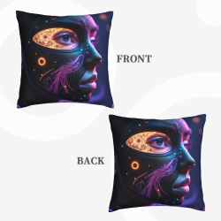 Kissenbezug mit Alien Eye Design - OkOmall