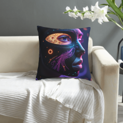 Kissenbezug mit Alien Eye Design - OkOmall