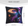 Kissenbezug mit Alien Eye Design - OkOmall
