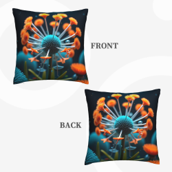 18x18 inches Double - Sided Plush Printed Pillow Cover - Comfortable and Suitable for Multiple Scenarios
