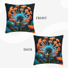 18x18 Zoll doppelseitiger Plüsch-Kissenbezug mit Druck – Bequem und vielseitig einsetzbar