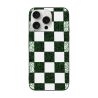 iPhone 15/Pro/Max 棋盤格手機殼 - 復古潮流 - okomall