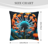 18x18 Zoll doppelseitiger Plüsch-Kissenbezug mit Druck – Bequem und vielseitig einsetzbar