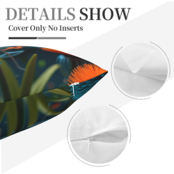 18x18 inches Double - Sided Plush Printed Pillow Cover - Comfortable and Suitable for Multiple Scenarios